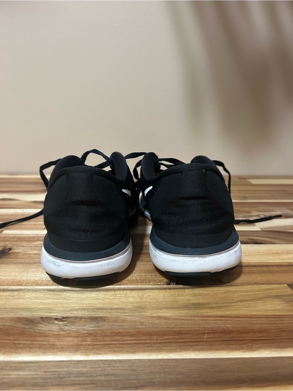 Nike Black & White Athletic Sneakers - Picture 4 of 6